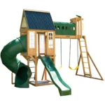 KidKraft Skyway Resort Wooden Swing Set – Cedar Playset for Kids | F29340