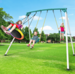 9.5′ Heavy-Duty Outdoor Porch Swing Set - Image 9