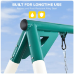 9.5′ Heavy-Duty Outdoor Porch Swing Set - Image 3