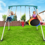 9.5′ Heavy-Duty Outdoor Porch Swing Set - Image 8