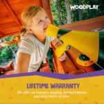 Woodplay Tiger Tower Combo A – Premium Wooden Swing Set for Endless Backyard Fun - Image 7