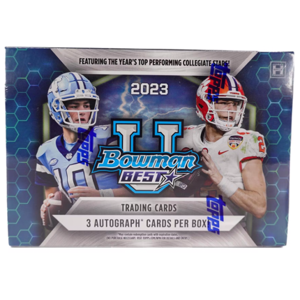 2023 Bowman University Best Football Breaker’s Delight Box