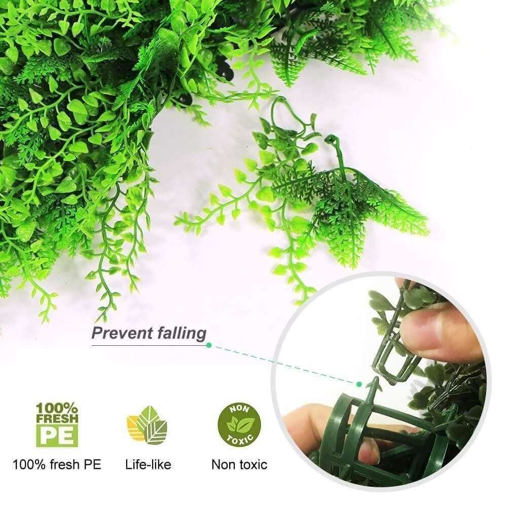 Luxury Dense Fern Vertical Garden Green Wall Panel 1m x 1m – SGS UV Resistant - Image 4