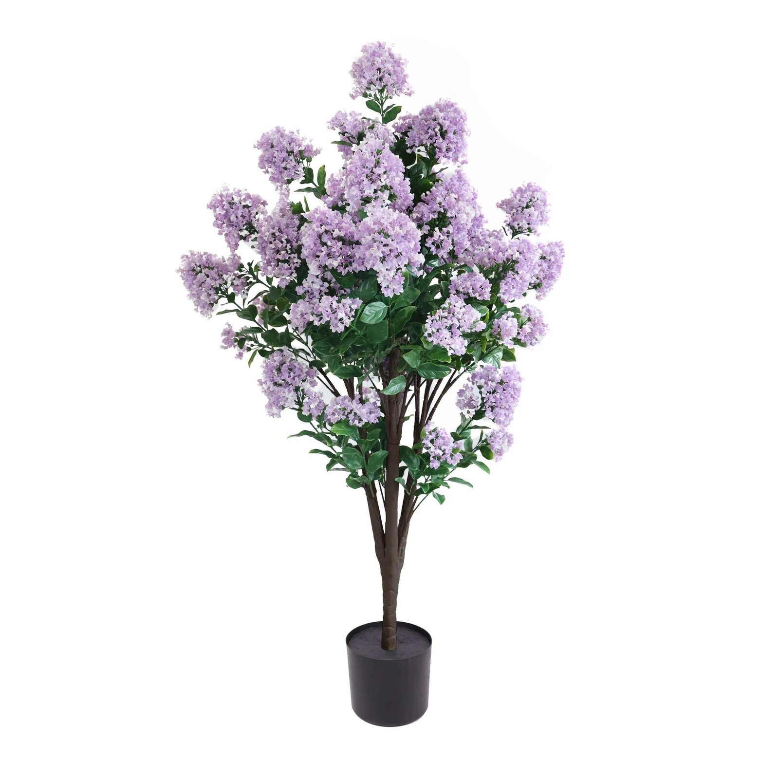 120cm UV Protected Artificial Lilac Crepe Myrtle Tree | Outdoor Faux Flowering Plant
