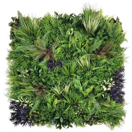 Moonlight Botanica – UV Resistant Artificial Green Wall Panel 1m x 1m