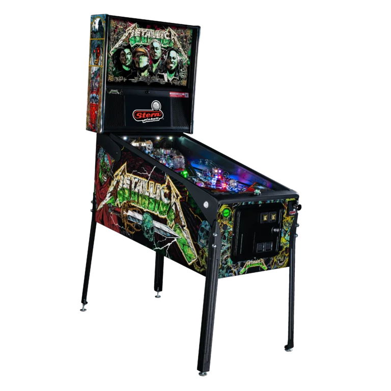 Metallica Remastered Premium Pinball Machine by Stern