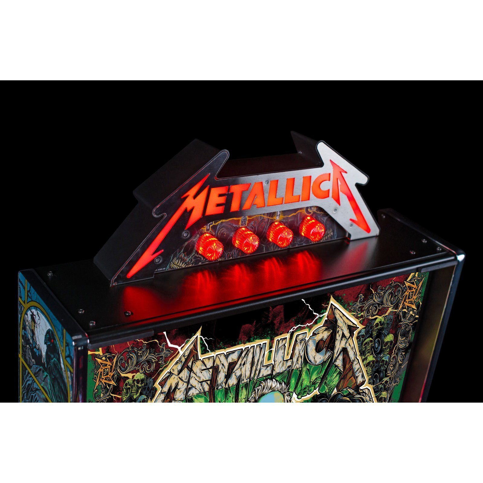 Metallica Remastered Pinball Topper by Stern