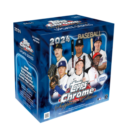 2024 Topps Chrome Update Baseball Sapphire Edition Box