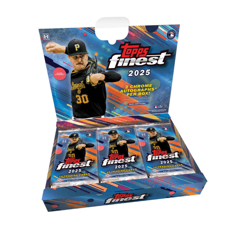 2025 Topps Finest Baseball Hobby 8 Box Case
