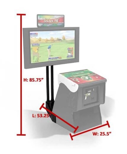 Incredible Technologies Golden Tee and Arcade Collection Showpiece Cabinet Monitor Stand